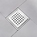 Floor Trap With Stainless Steel Grating